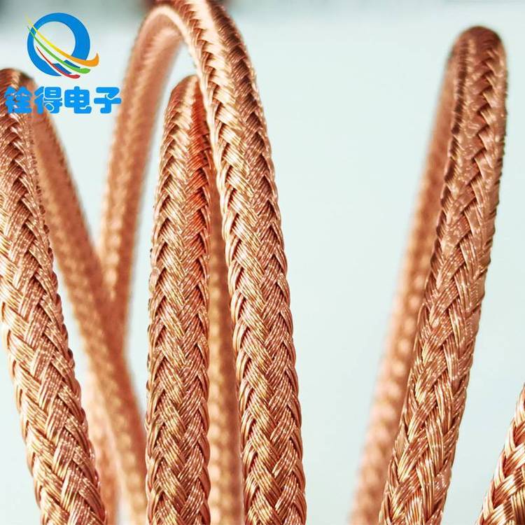 铨得定制3.0芯线外编织铜金属编织线 其它金属编织网管